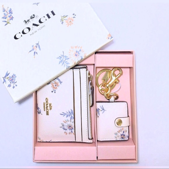 Coach Photo & Mini ID Wallet Keychain Bag Charms - Picture 8 of 8